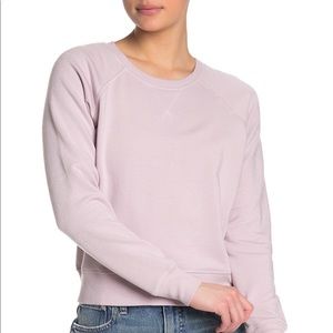Madewell Lilac Raglan Crewneck